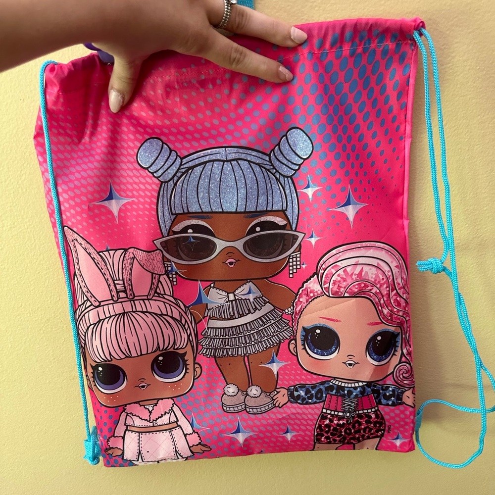 LOL DOLL DRAWSTRING BAG